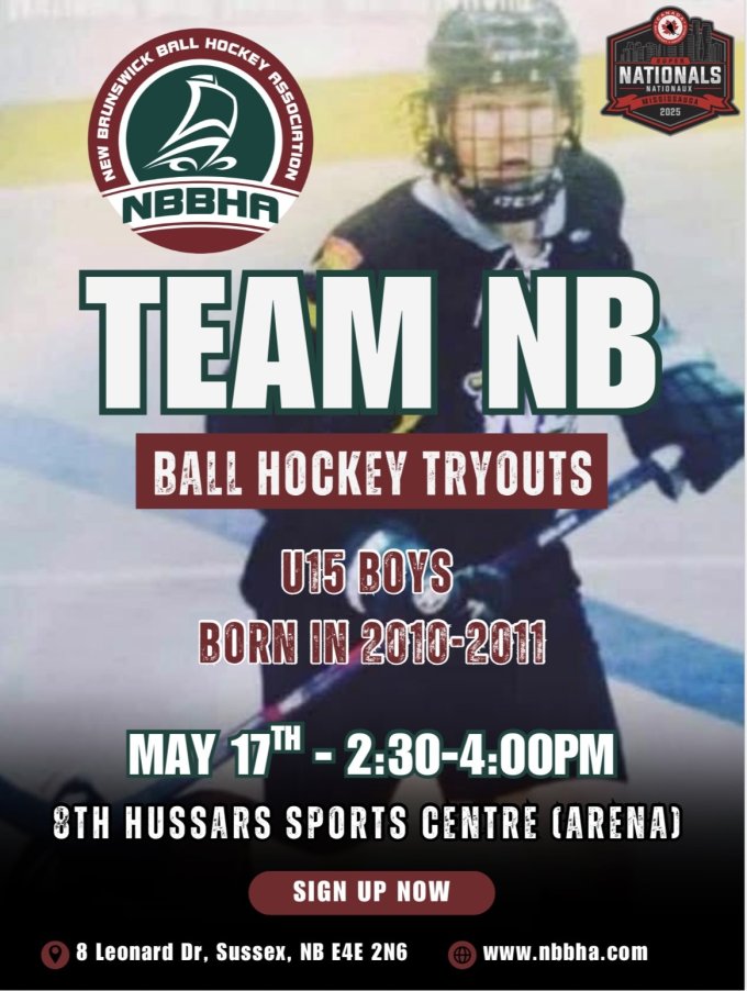 2025 U15 / U17 Team NB Tryouts